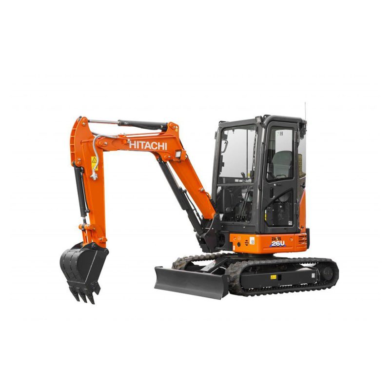 Hitachi Digger ZX26U-6 - Kells Hire