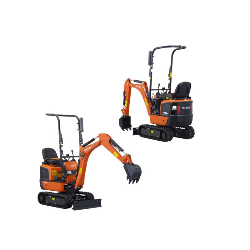 Kubota 1 Ton K008-5 Mini Digger - Kells Hire