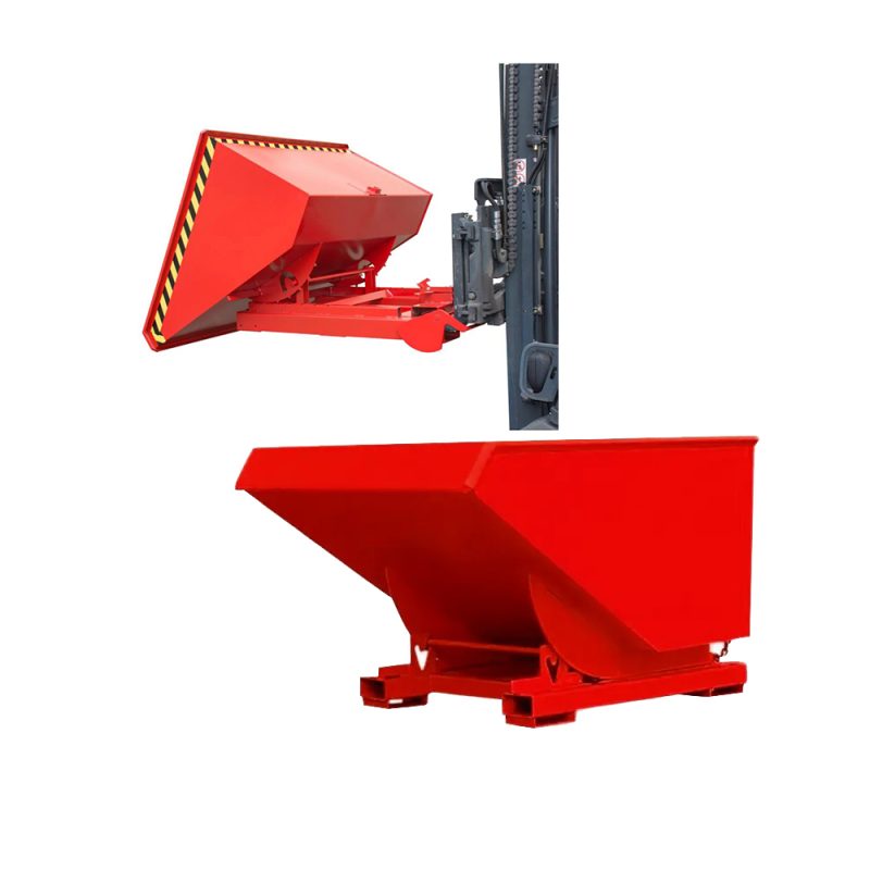 Forklift Tipping Skip 900 Litre - Kells Hire