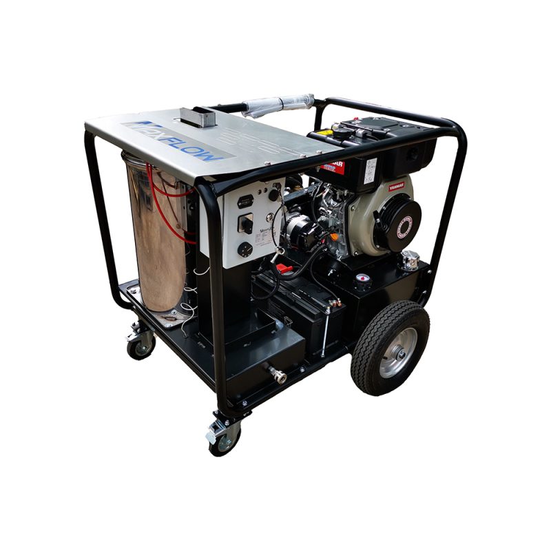 Maxflow HOT Pressure Washer 3000psi - Kells Hire