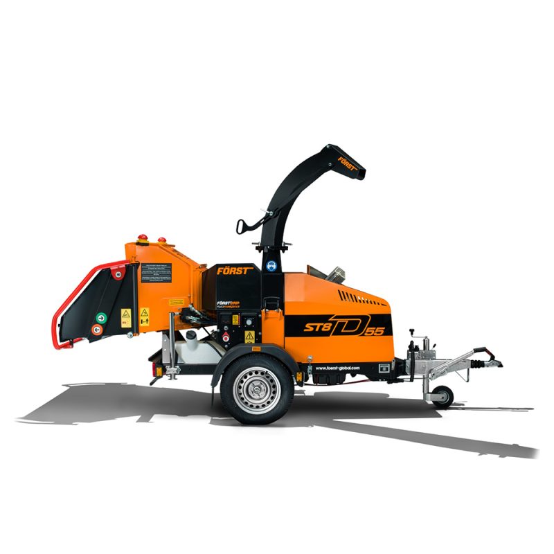 Forst ST8D Wood Chipper Tow Behind - Kells Hire