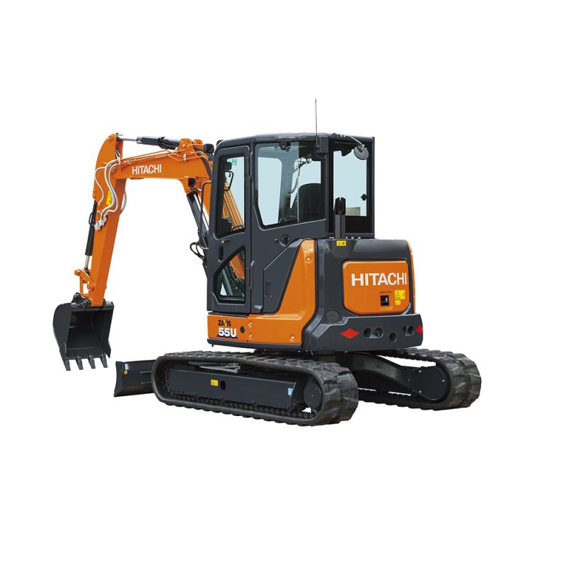 Hitachi ZX55U-6 Digger - Kells Hire