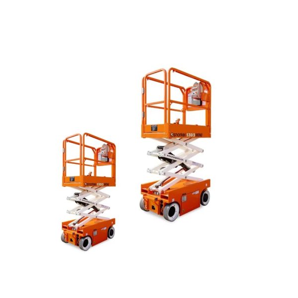 13ft Scissors Hoist Snorkel S3013E - Kells Hire Ltd,