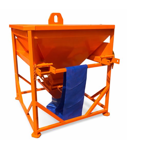 Straight Flow Square Concrete Skip 750L - Kells Hire Centre